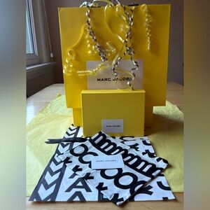 💛🖤💛 MARC JACOBS SHOPPING BAG BUNDLE 💛🖤💛 NWOT 💛🖤💛